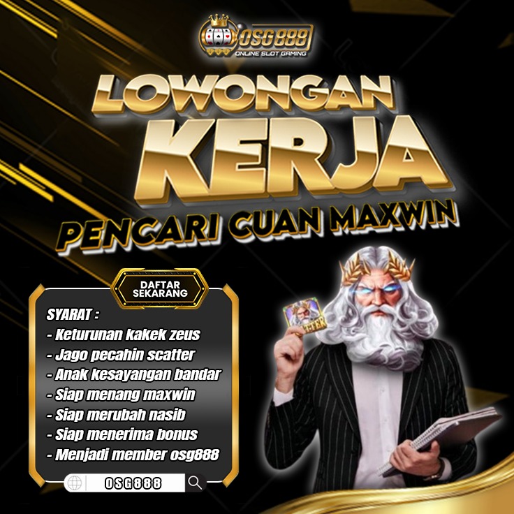 OSG888 Situs Slot Online Gacor Hari Ini Maxwin Mudah Deposit QRIS